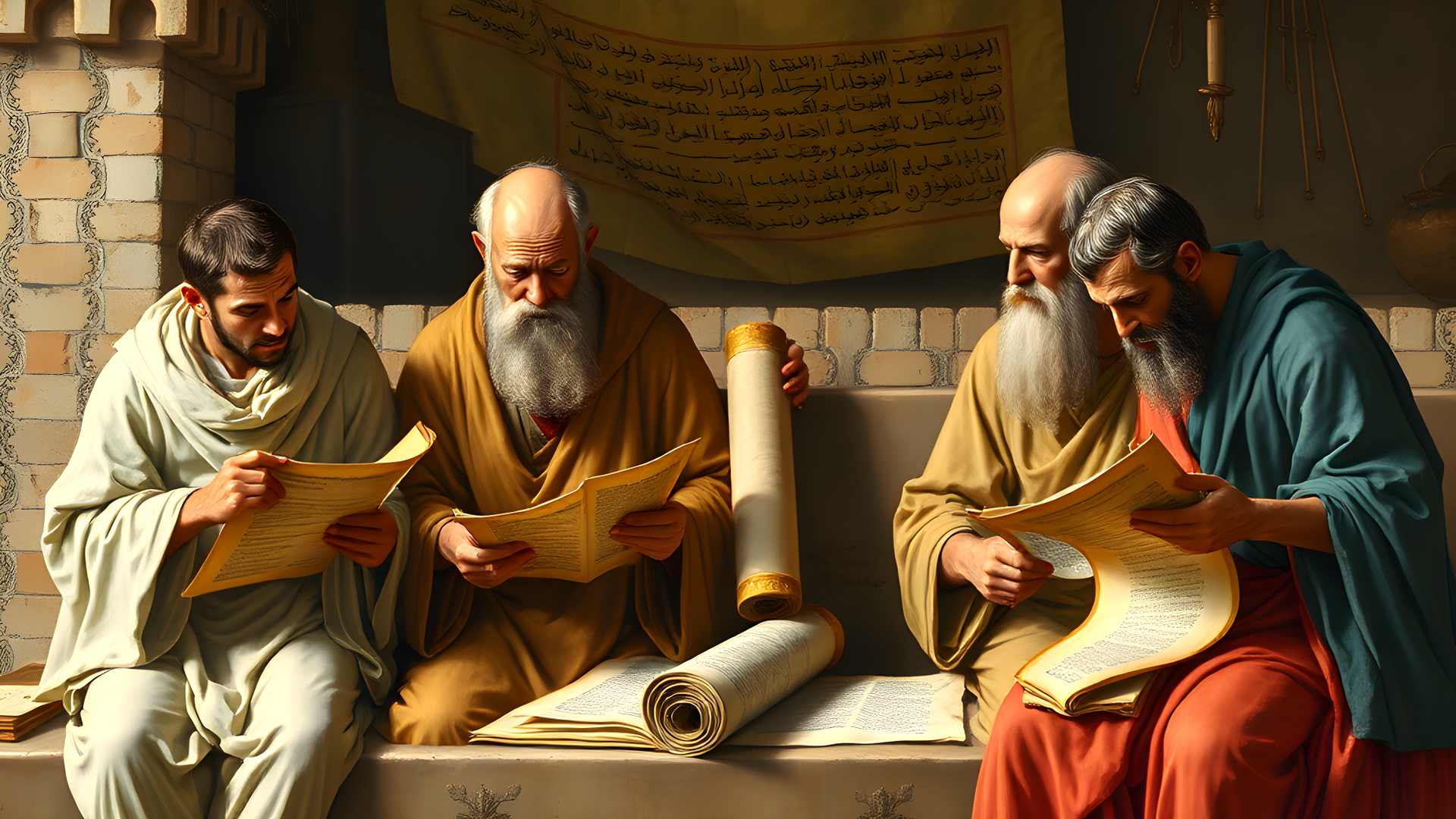 Making Scrolls into The Bible